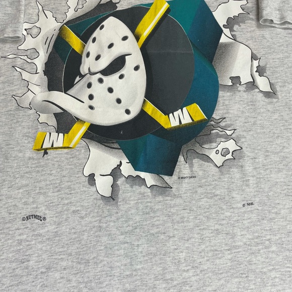 nutmeg Shirts Vintage Nutmeg Anaheim Mighty Ducks Nhl Hockey